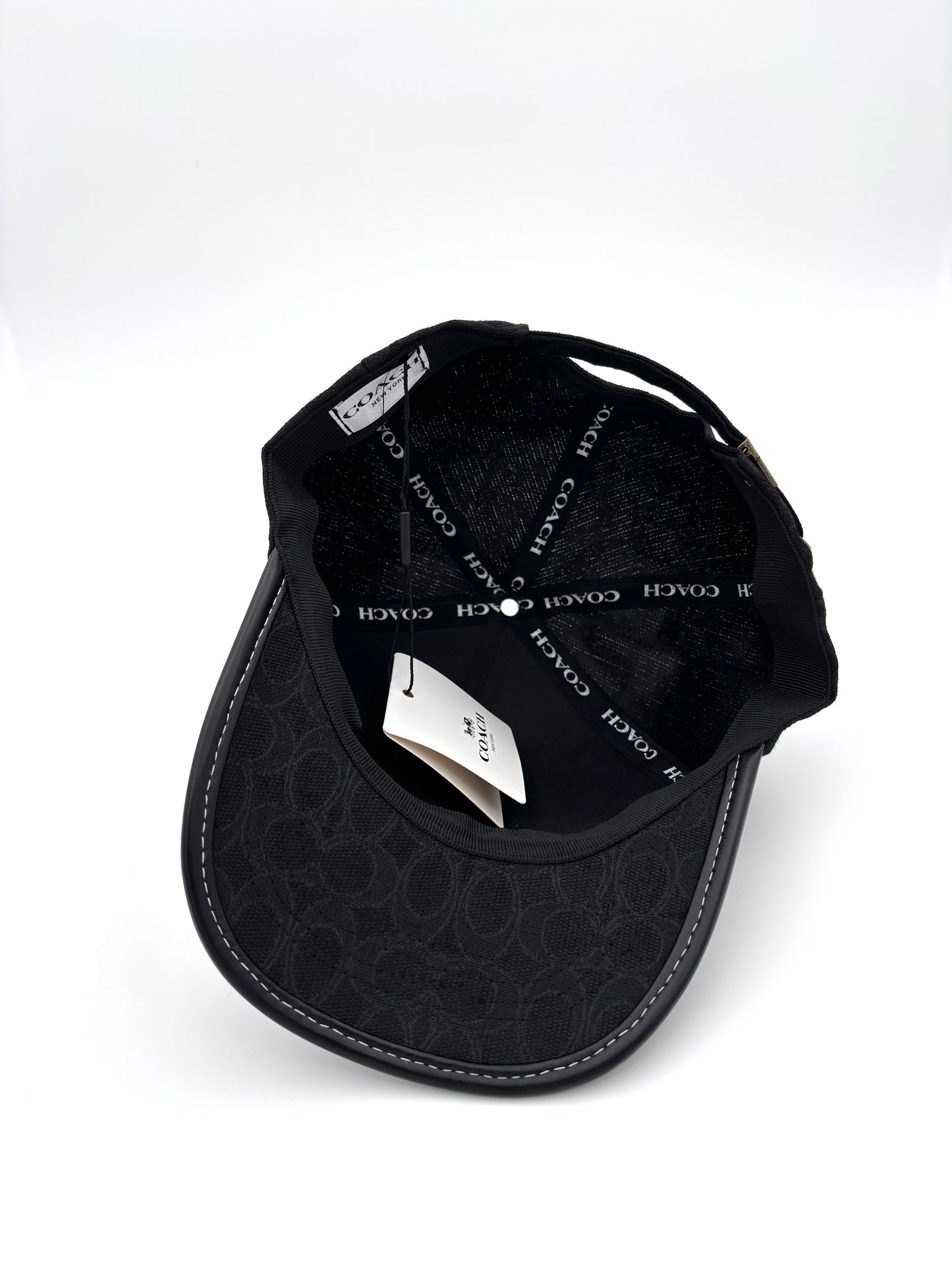 COAC_H BLACK motif-detail cap