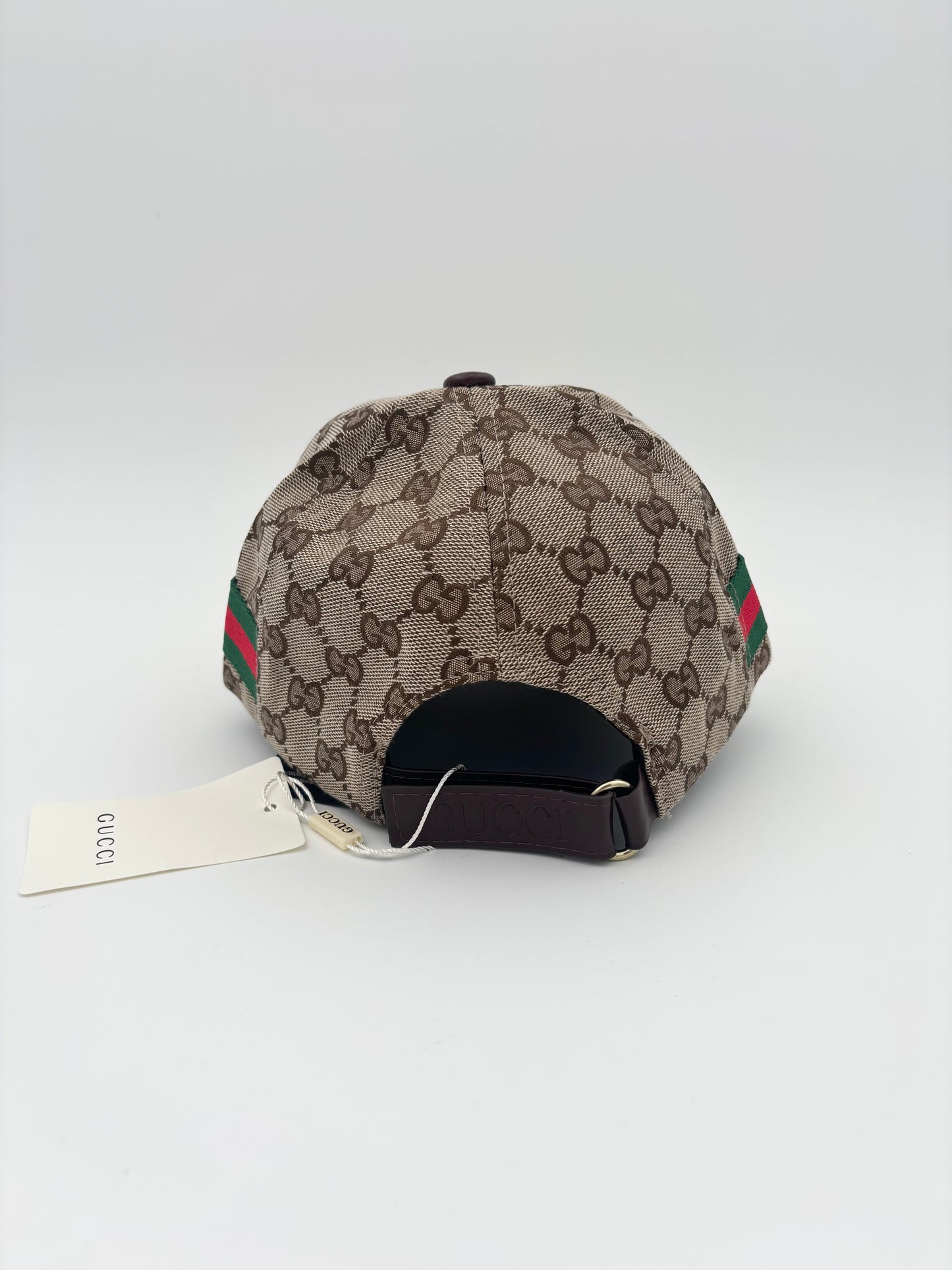 GUCC_I BEIGE monogram cap