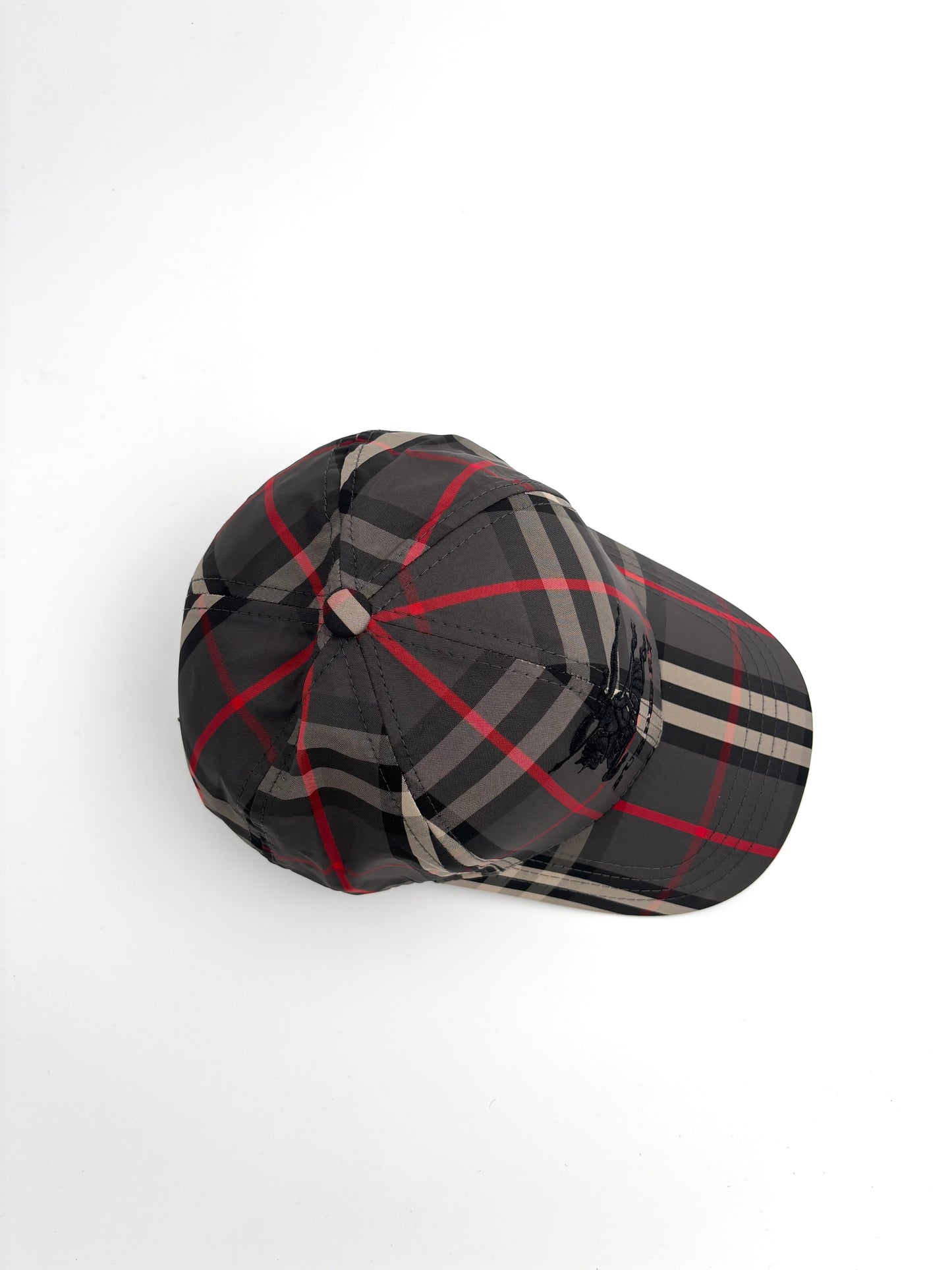 BURBERR_Y CHECK CAP