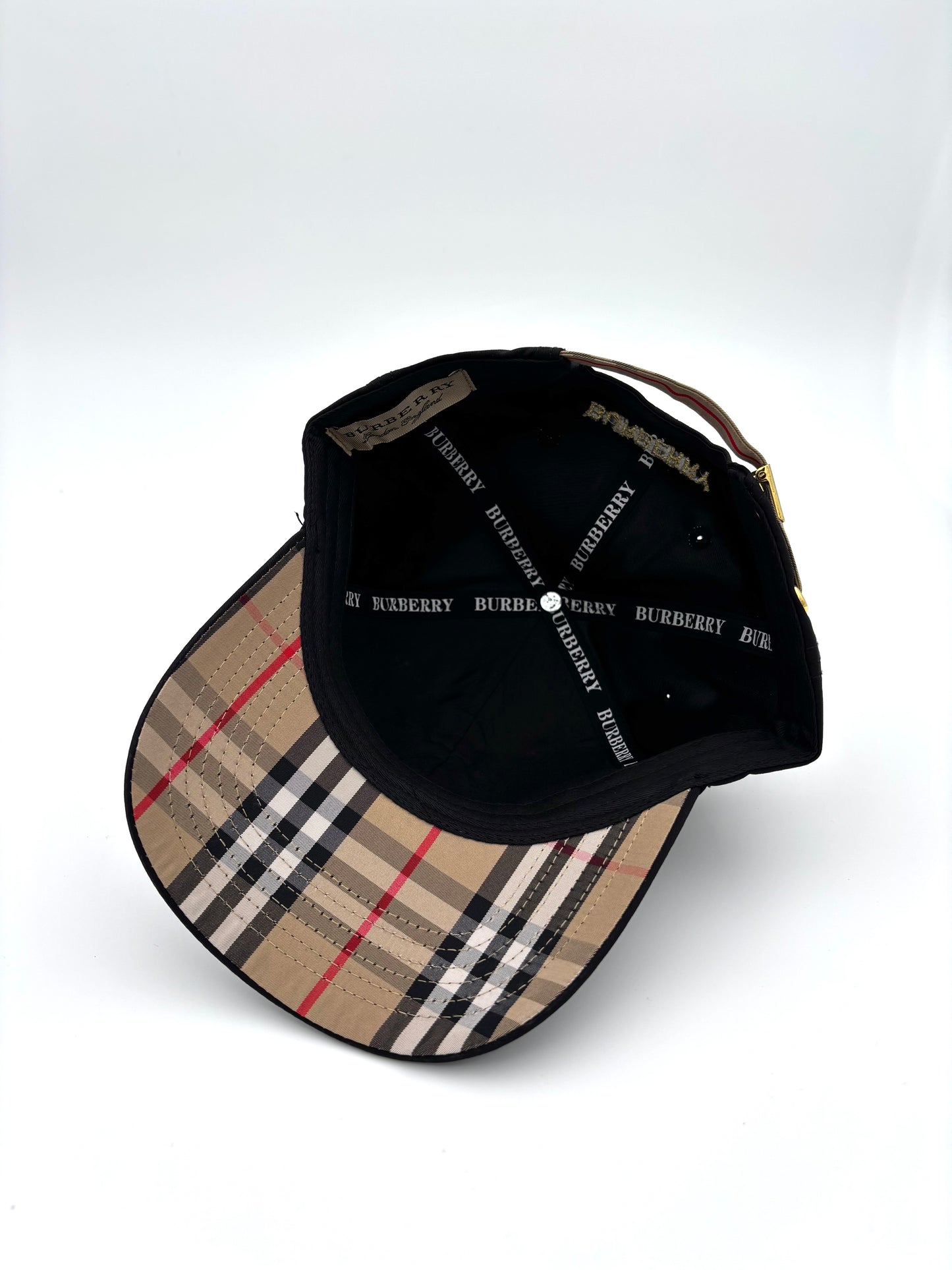 BURBERR_Y logo cap