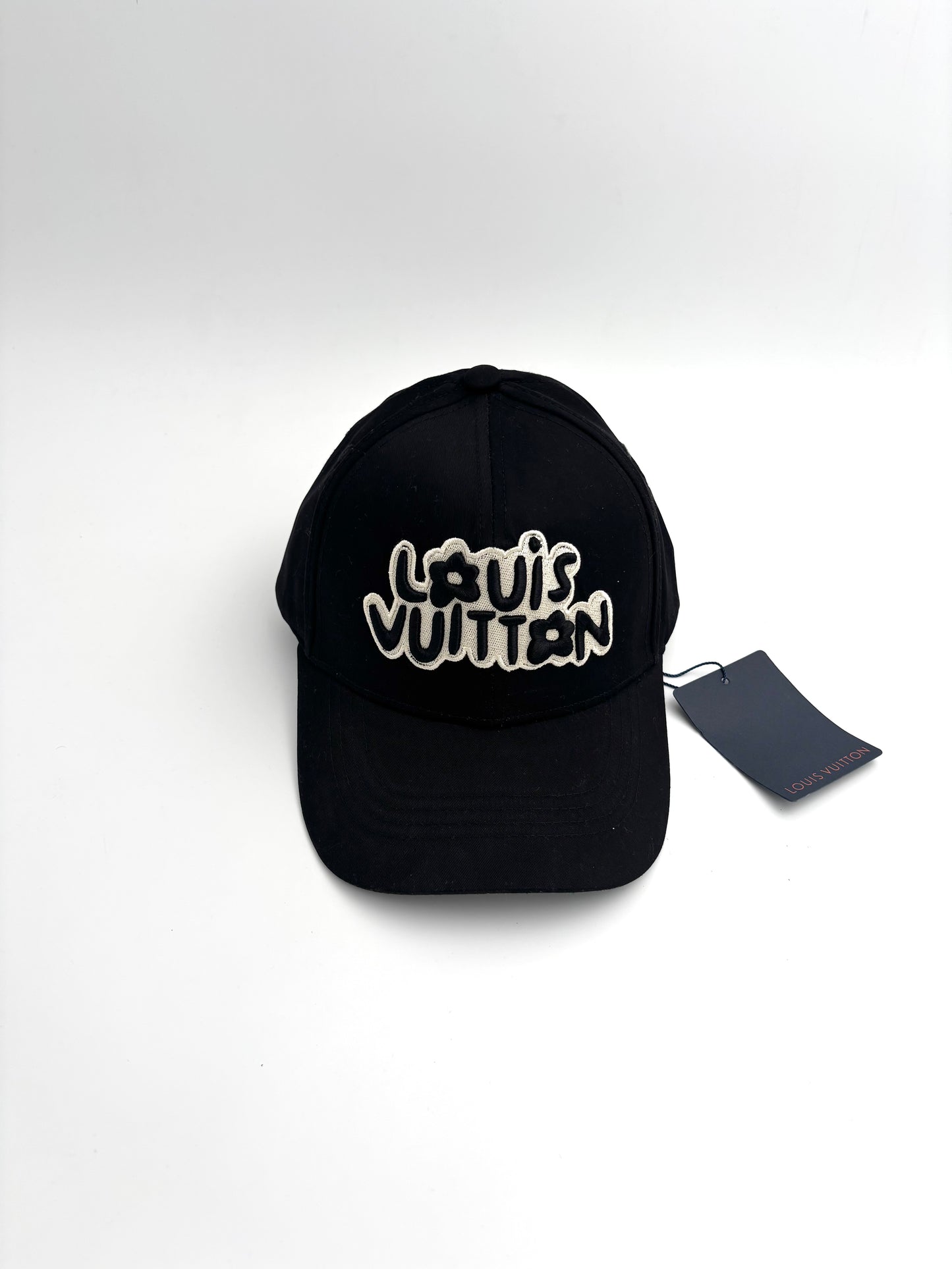 LOUI_S VUITTON BLACK CAP