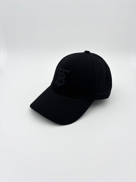 BURBERR_Y ALL BLACK CAP