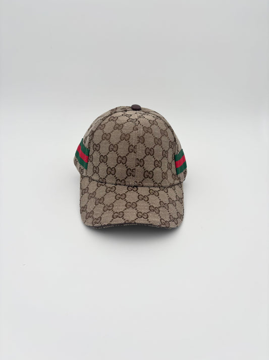GUCC_I BEIGE monogram cap