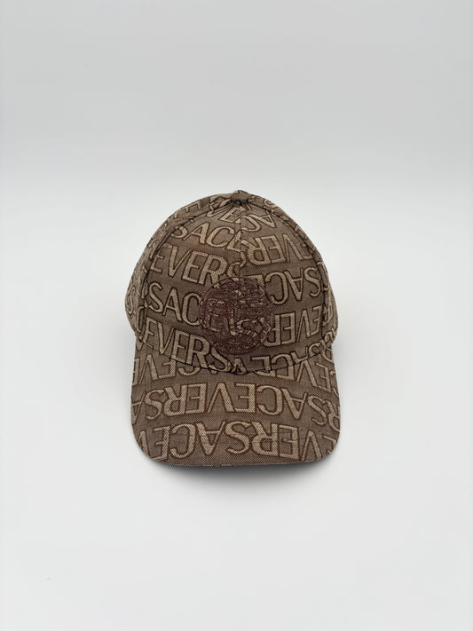 VERSAC_E BEIGE monogram cap